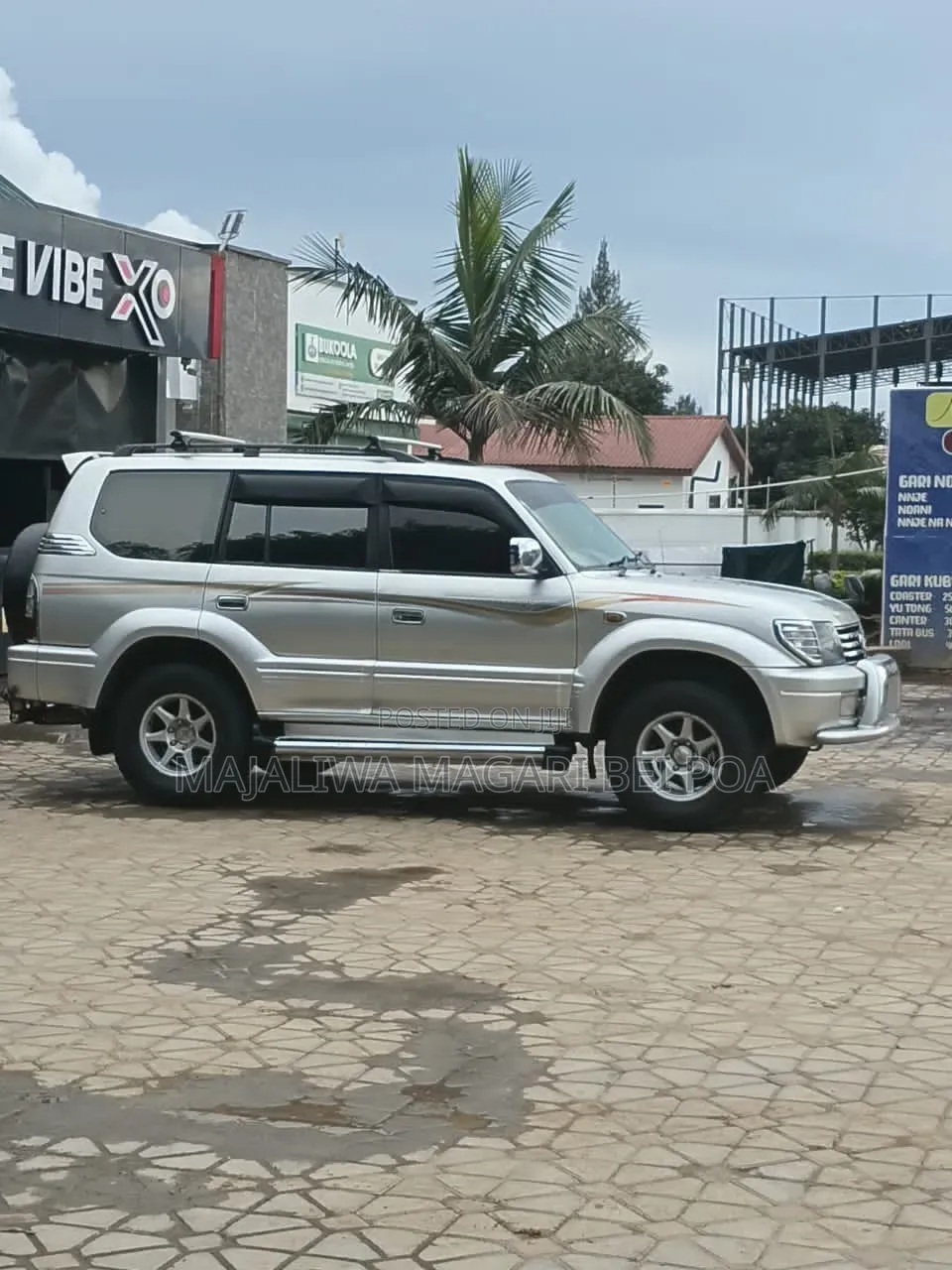 Toyota Land Cruiser Prado 2007 Silver