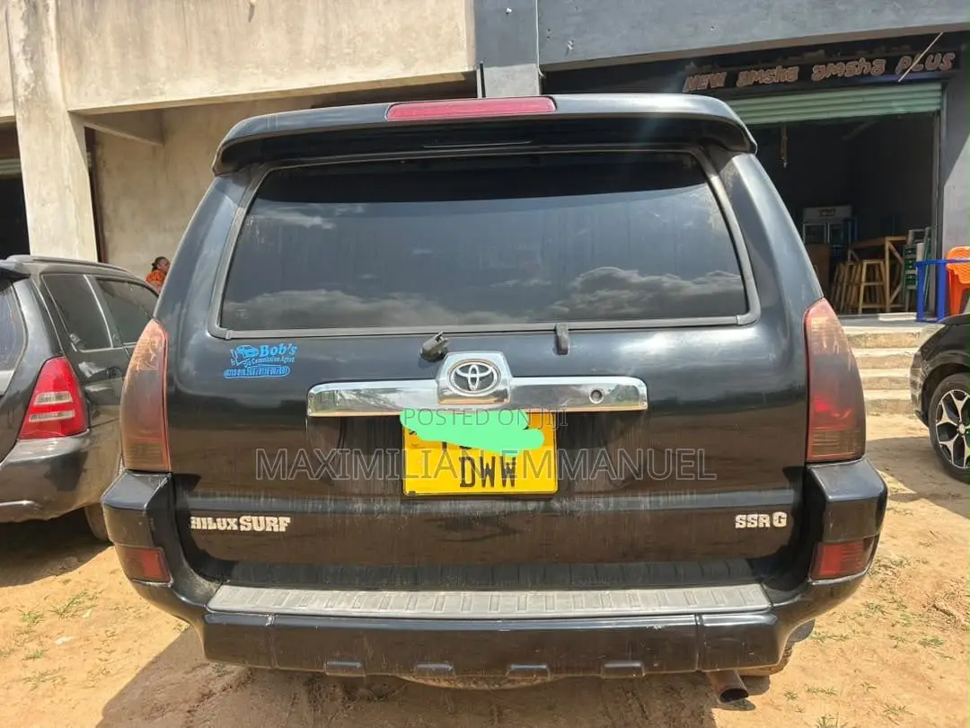 Toyota Hilux Surf 2007 Black