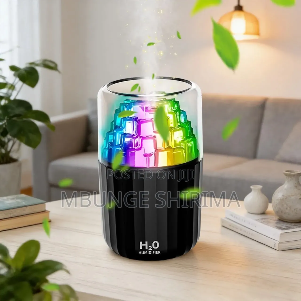 *#H2o Humidifier* Color: Black White *