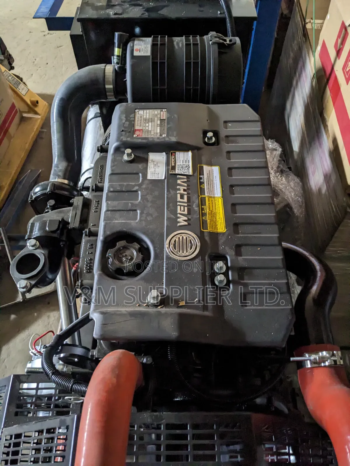 Open Frame Generator 100kw(125kva)