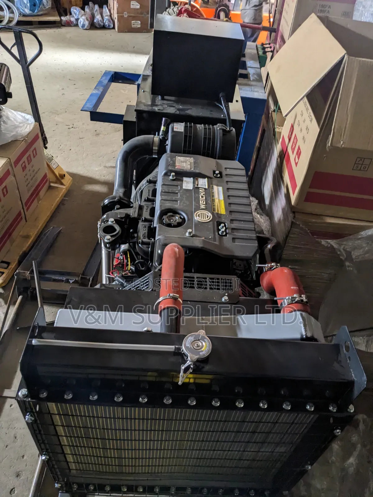 Open Frame Generator 100kw(125kva)