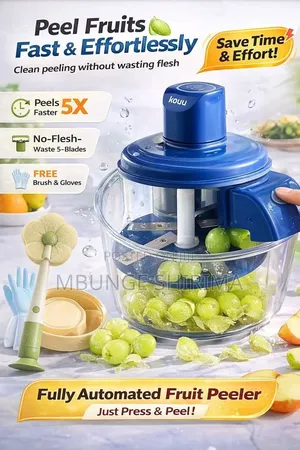 *#Electric Fruits Garlic Peeler*