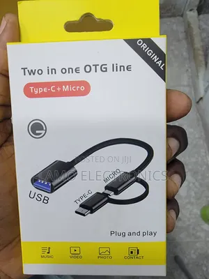 Two in One Otg Line Type-C Plus Micro