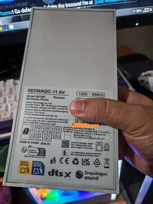 New ZTE nubia RedMagic 11 Air 256 GB