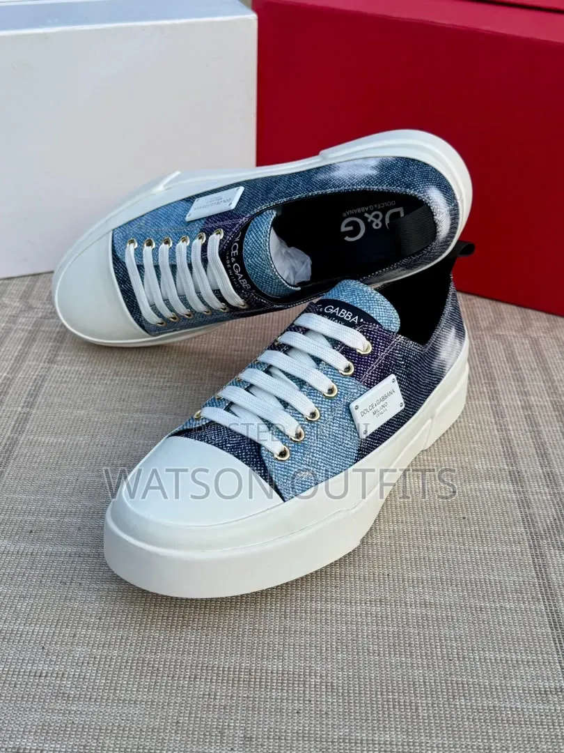 D G(Dolce Gabbana) Men's Leather Shoes or Sneakers
