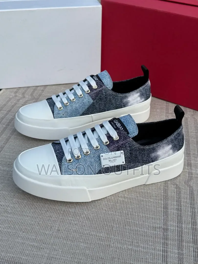 D G(Dolce Gabbana) Men's Leather Shoes or Sneakers