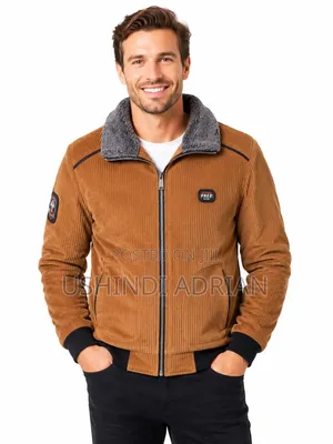 Corduroy CoatPremium QualityBig Sizes Only (Size Kubwa Tu)