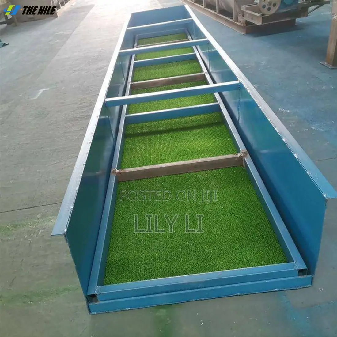 High Recovery Pe Gold Panning Rushing Grass Carpet Fine Gold Mat