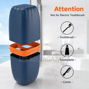 *#Portable Traveling Toothbrush Toothpaste Storage Cases
