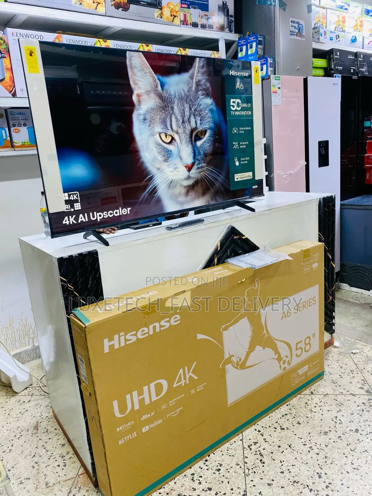Hisense 58 Inch Smart Uhd Tv High Resolution