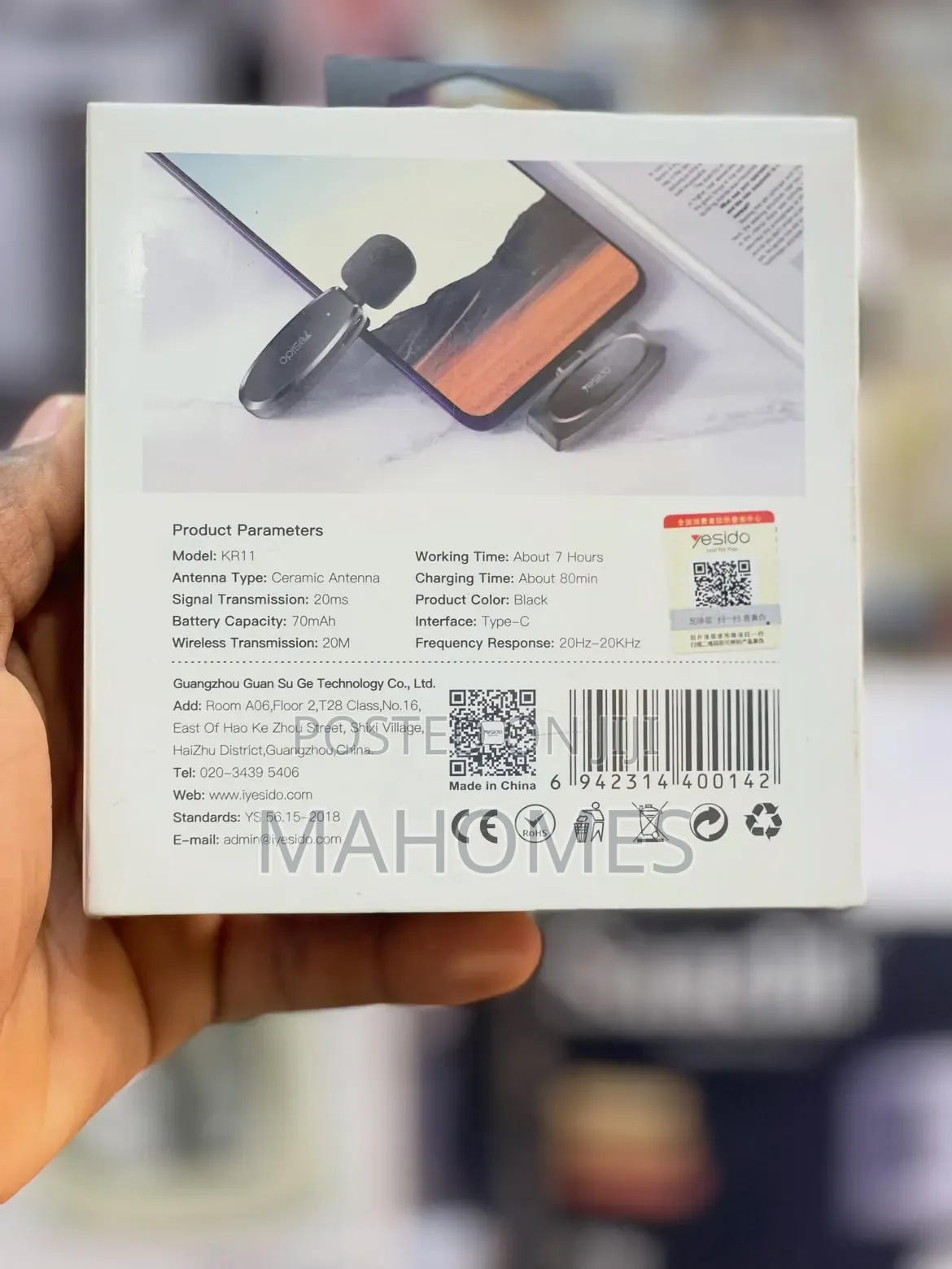 Yesido Lavalier Mic Noise Reduction,