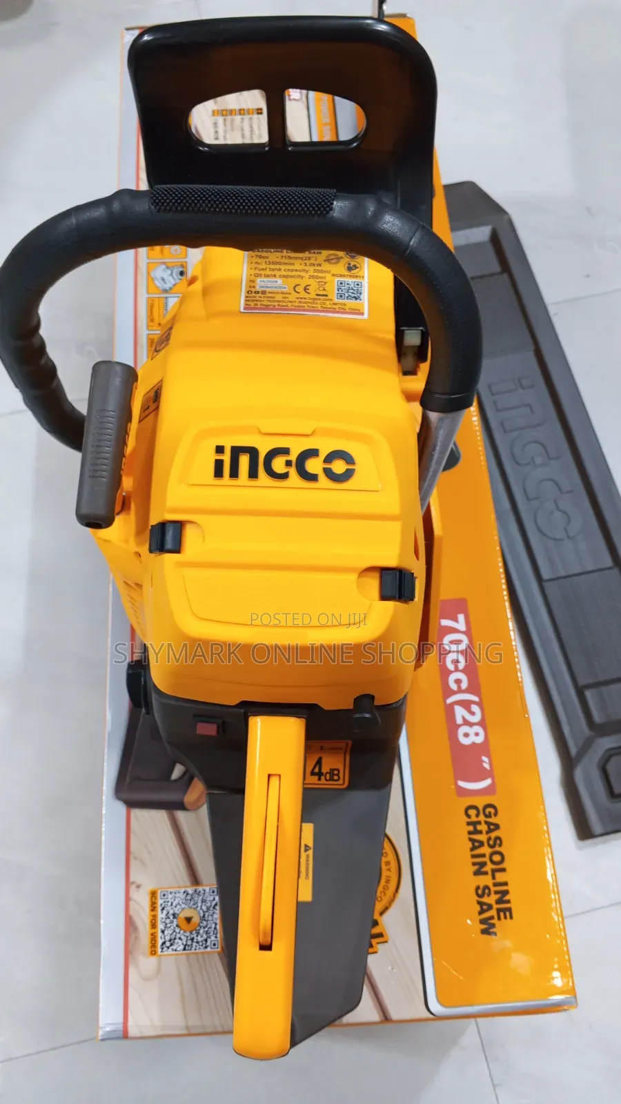 INGCO Heavy Duty Gasoline Chainsaw 28 Inch