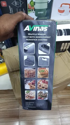 Avinas 4-Slice Waffle Maker (Model: AV-305B)