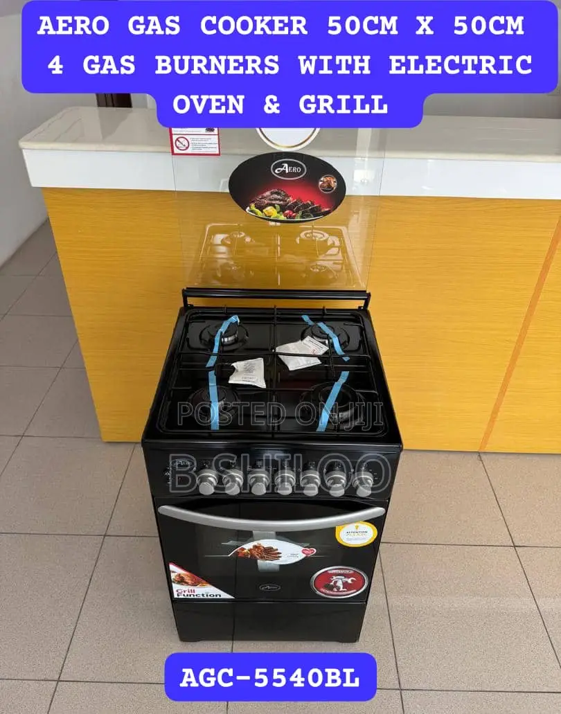 Aero Full Gas Cooker With Electric Oven