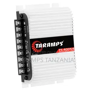 Taramps TS 400X4 2 Ohms 400W RMS 4 Channel Amplifier High-Level Input