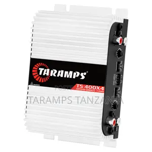 Taramps TS 400X4 2 Ohms 400W RMS 4 Channel Amplifier High-Level Input