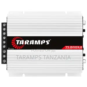 Taramps TS 800X4 2 Ohms 800W RMS 4-Channel Amp RCA High-Level Input
