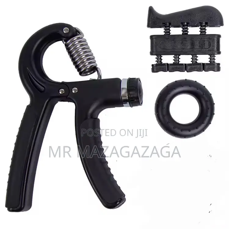 Gripper Adjustable R-Type Hand Grip Exercise 3in1