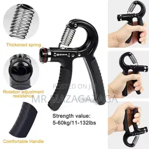 Gripper Adjustable R-Type Hand Grip Exercise 3in1