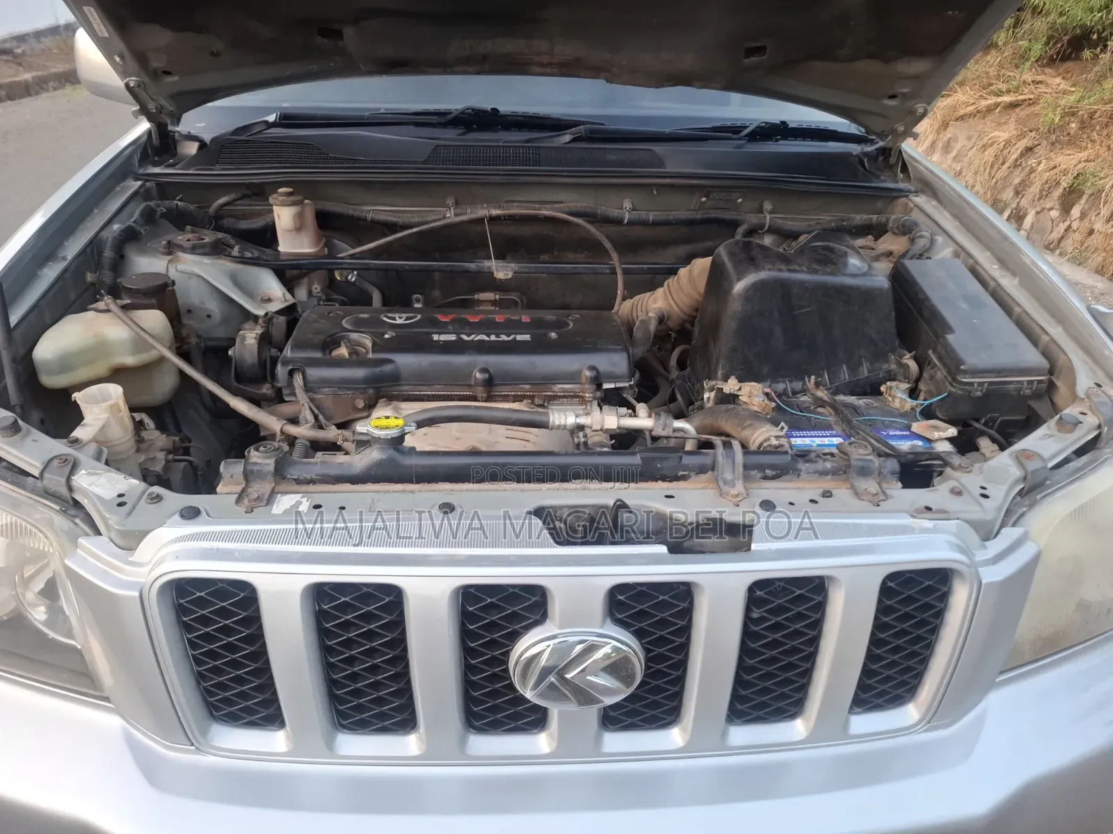 Toyota Kluger 2010 Silver