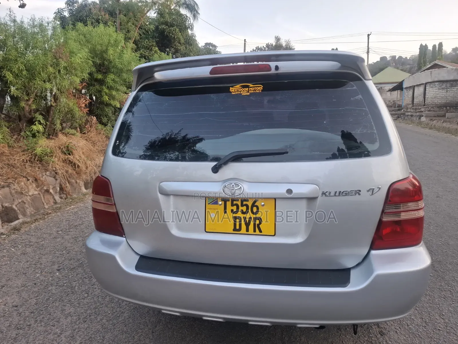 Toyota Kluger 2010 Silver