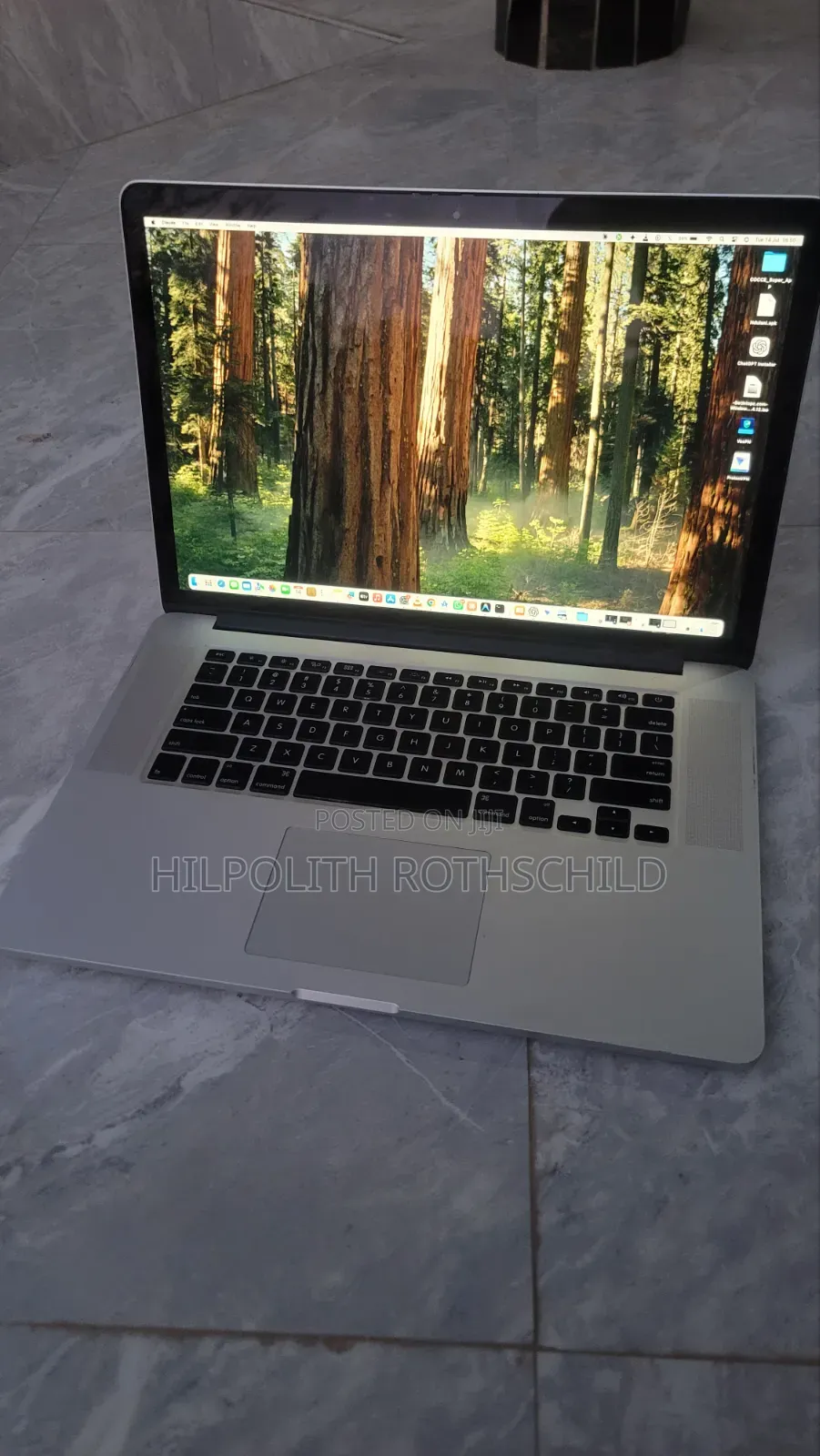 Laptop Apple MacBook Pro 2014 16GB Intel Core i7 SSD 256GB