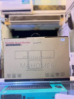 Portable Quad Monitor (15.6