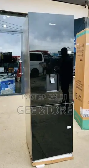 Hisense Fridge H370bmib-Wd (269L) Black Kioo