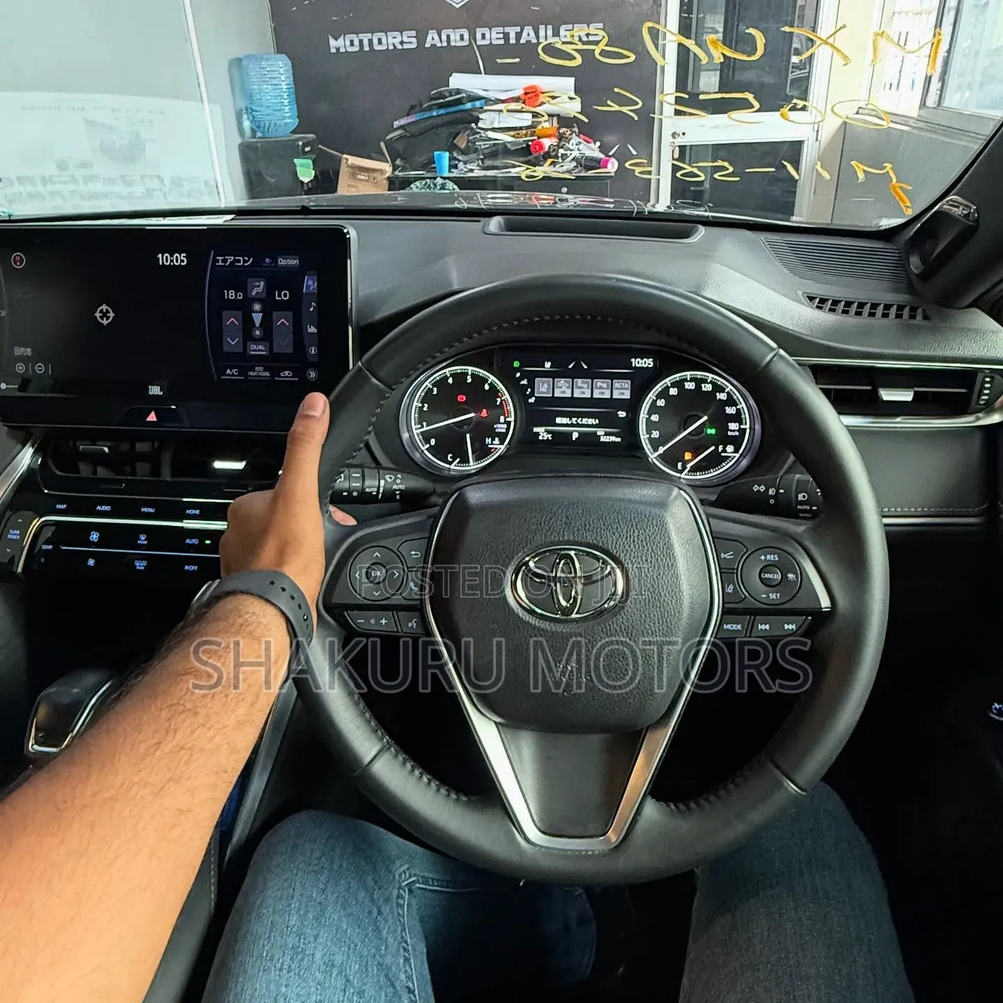 Toyota Harrier 2021 Blue