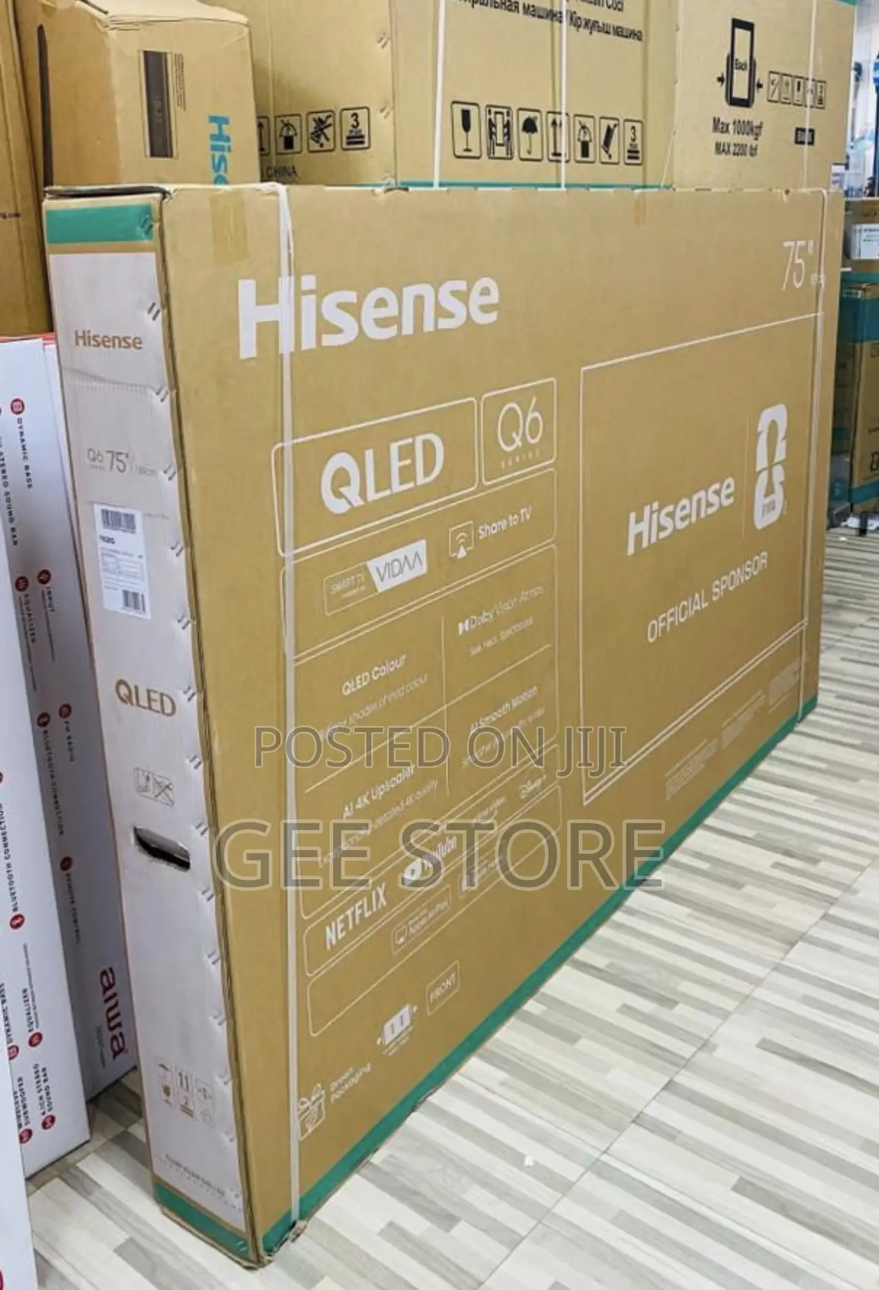 Hisense Inch75 Qled 75Q6Q