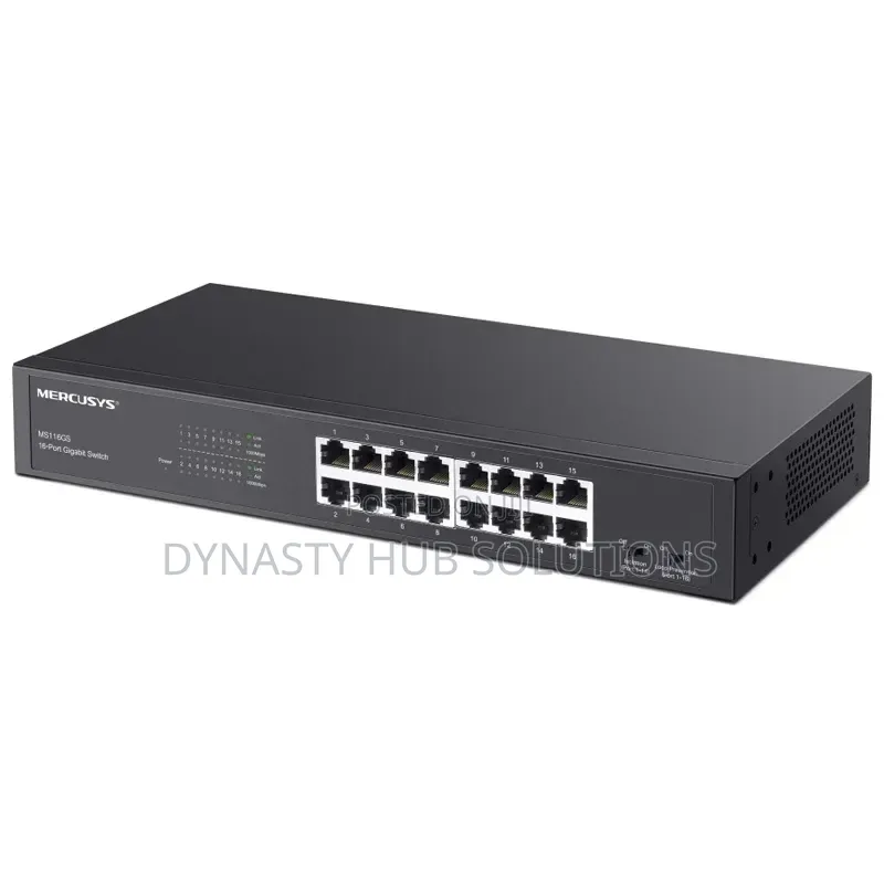 Ms118cp 16 Poe Rackmount Switch