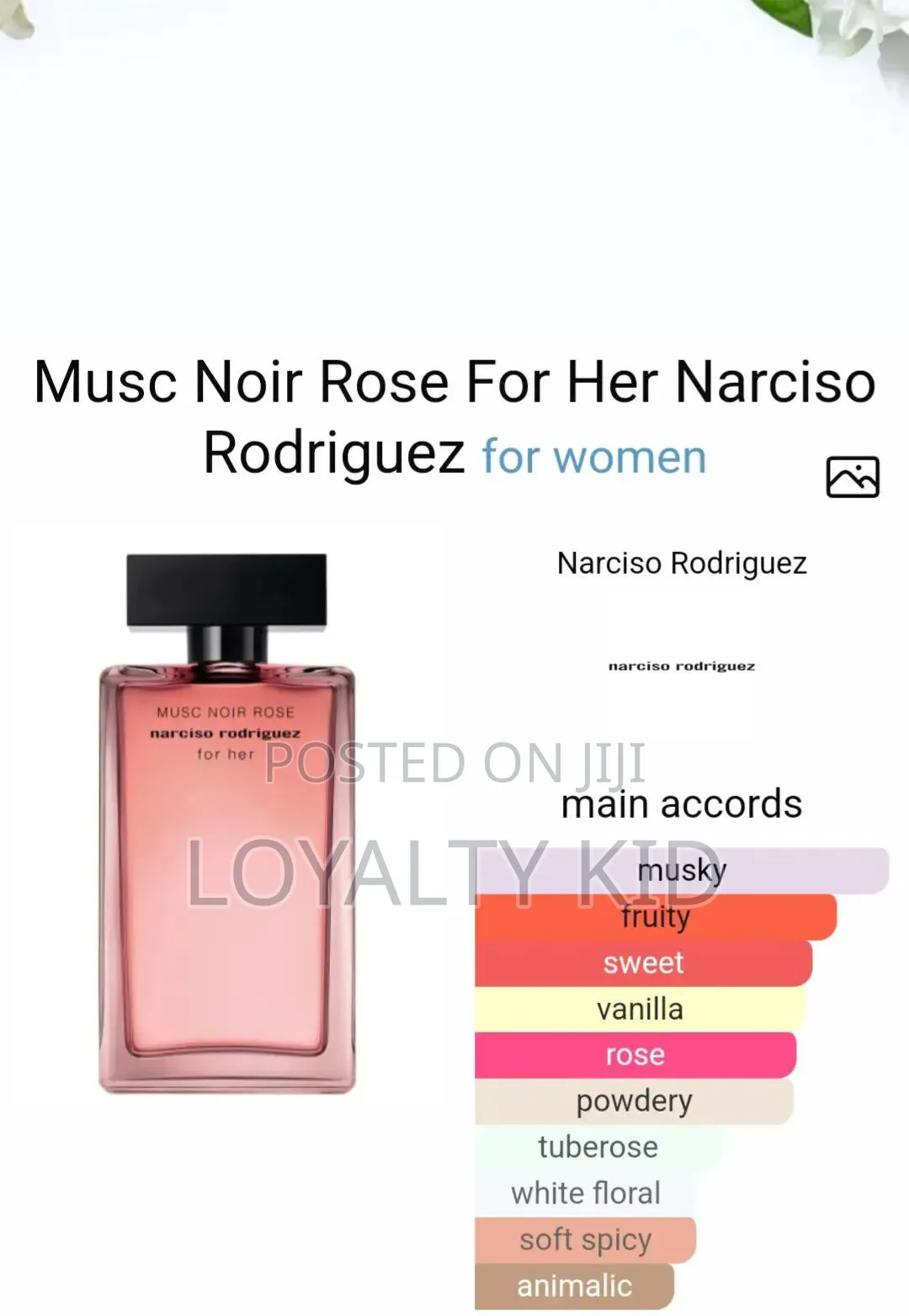 Musc Noir Rose