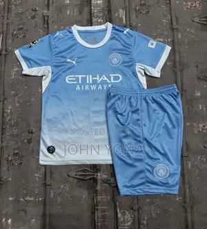 Manchester City Jersey Kids