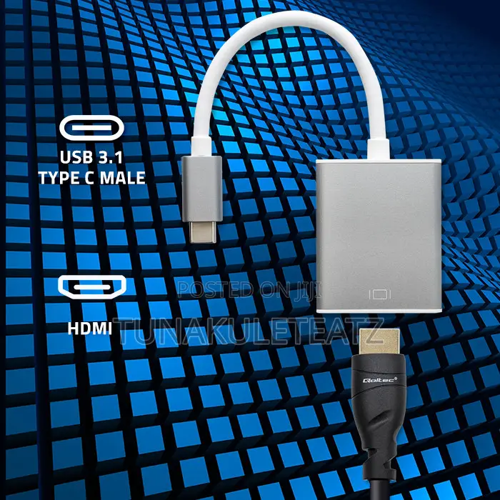 USB-C to HDMI Adapter (Monitor, TV Ptojector)