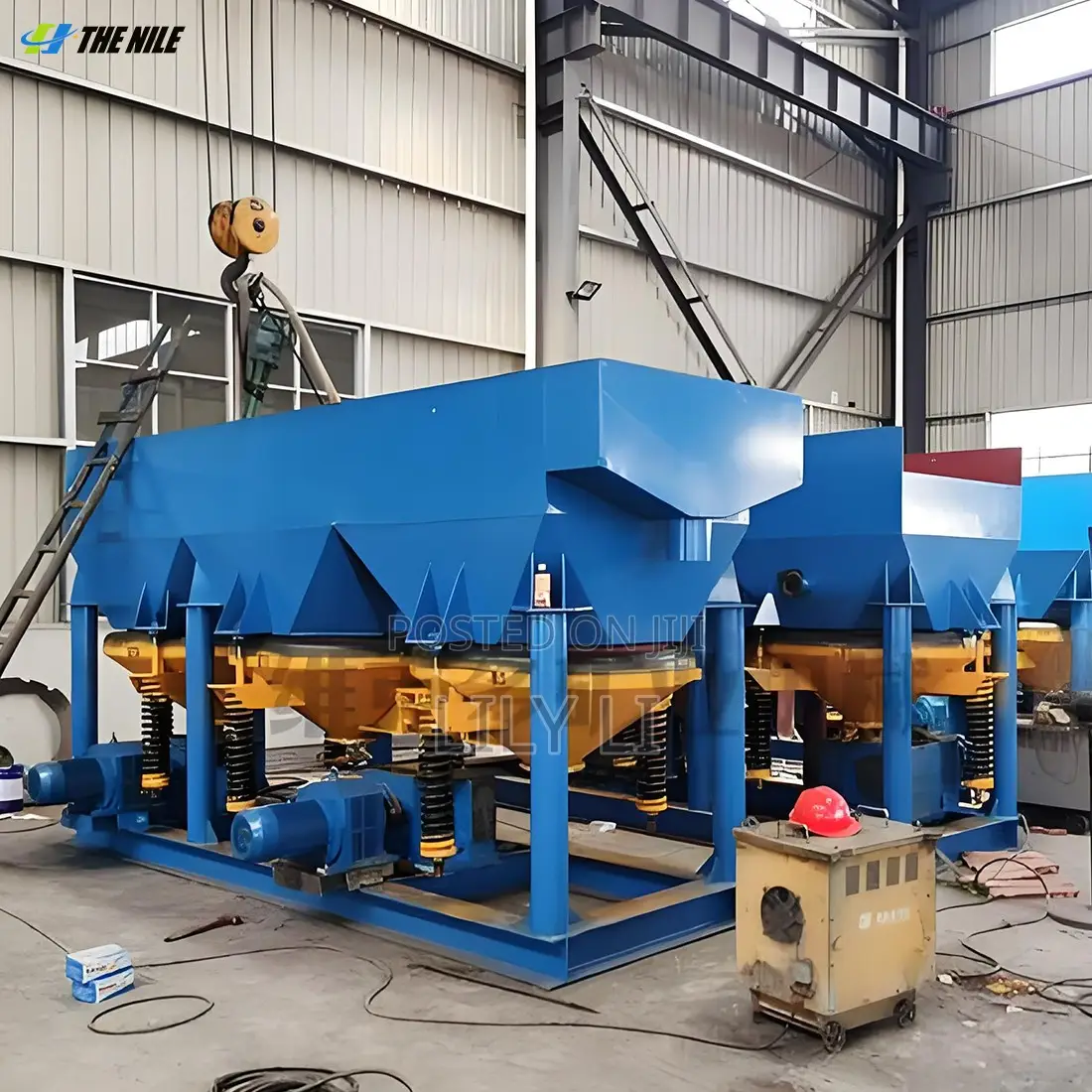Jig Machine for Ore Equipment Gold Mining With Engine High Capacity
