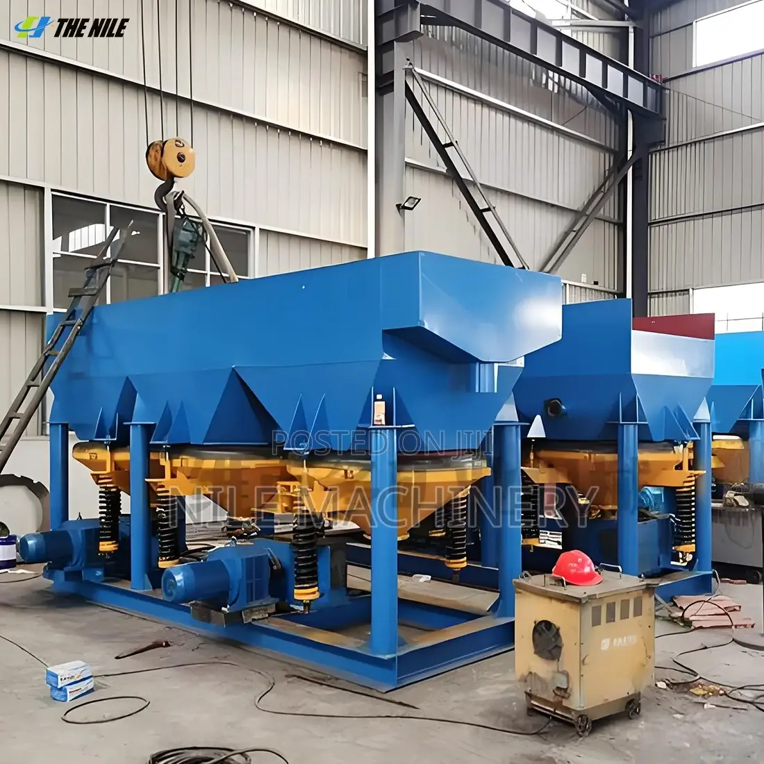 Jig Machine for Ore Equipment Gold Mining With Engine High Capacity