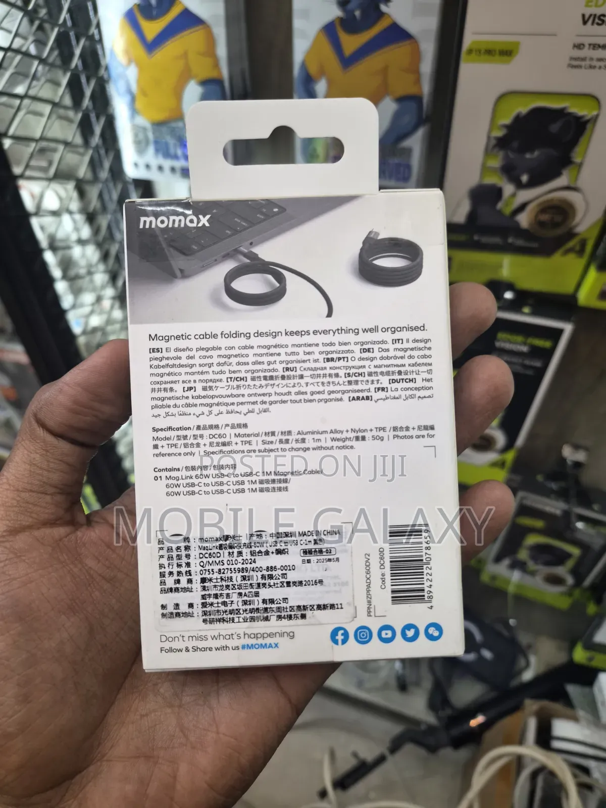 Momax Mag Link 60W USB C