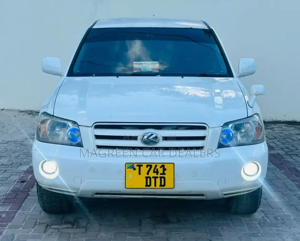 Toyota Kluger 2008 White