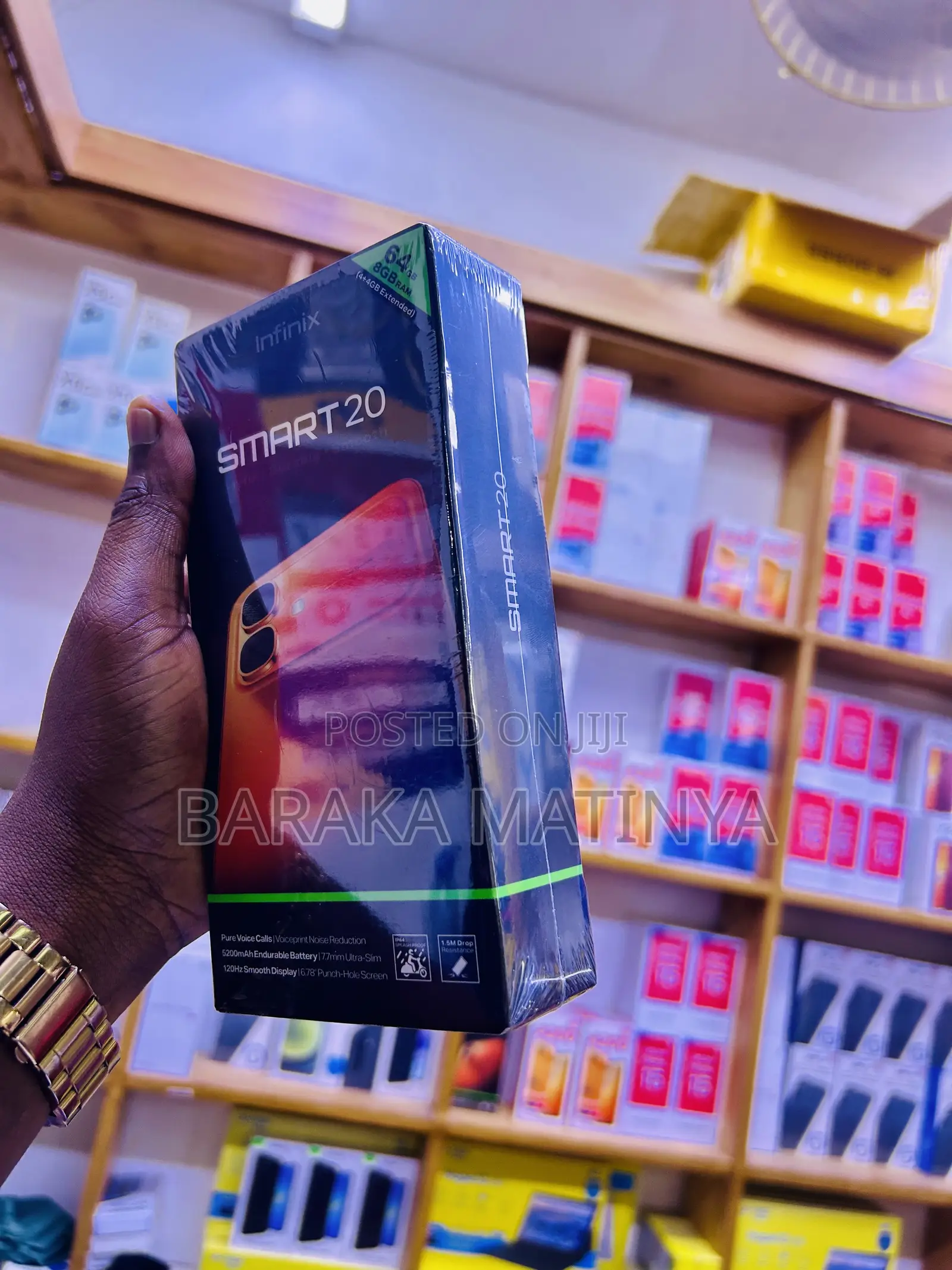 New Infinix Smart 20 64 GB Black