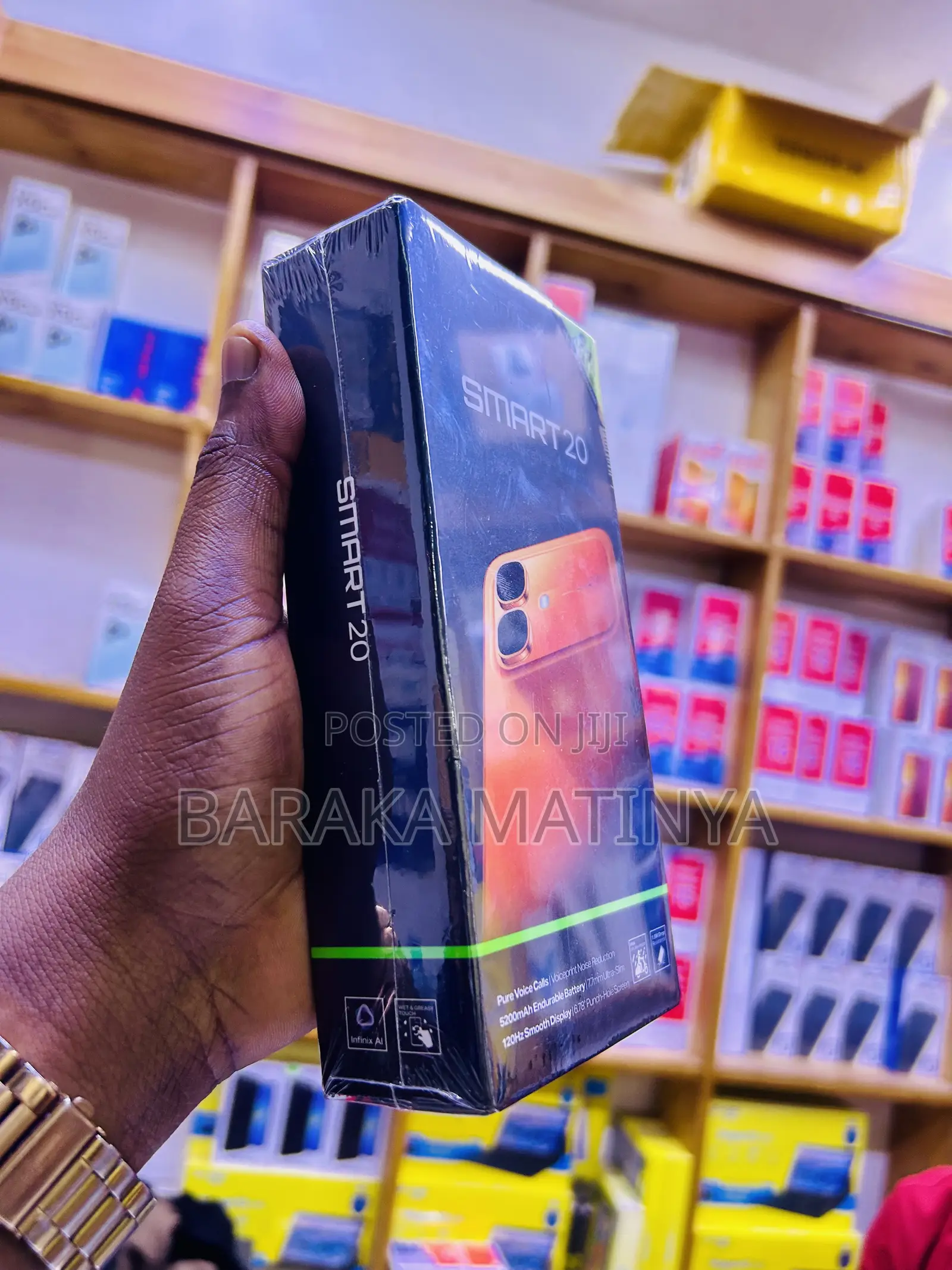 New Infinix Smart 20 64 GB Black