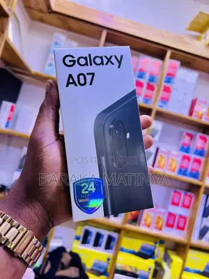 New Samsung Galaxy A07 128 GB Black