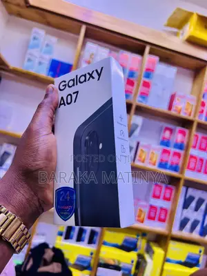 New Samsung Galaxy A07 128 GB Black