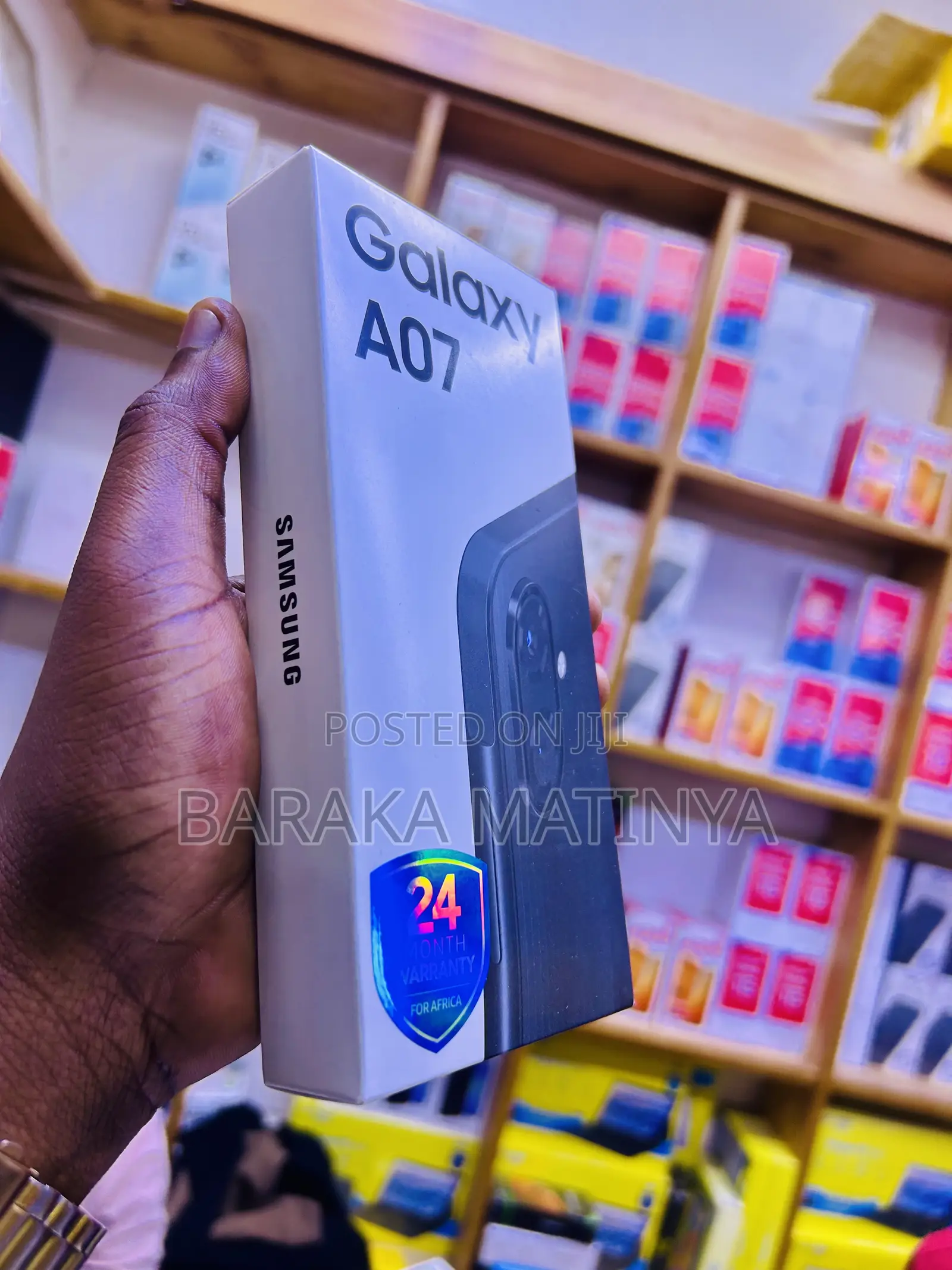 New Samsung Galaxy A07 128 GB Black