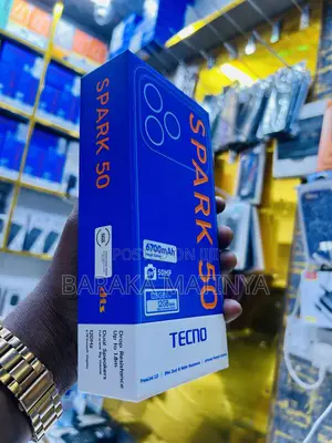 New Tecno Spark 50 128 GB Black