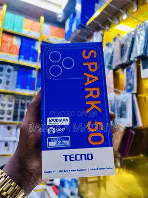 New Tecno Spark 50 128 GB Black