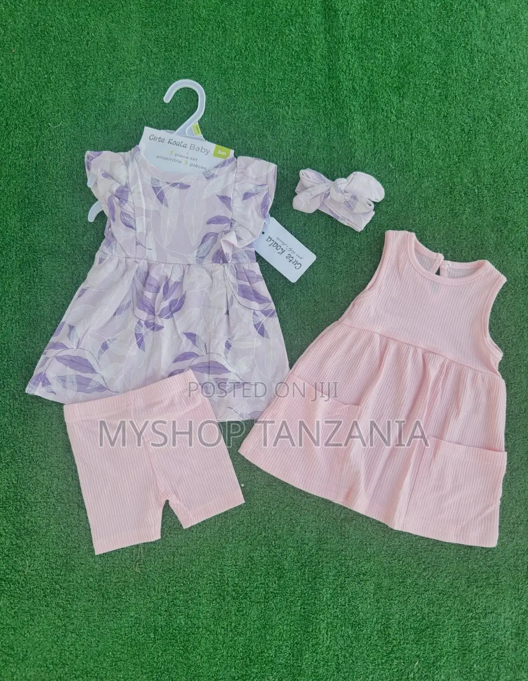 Girl Dress 3pcs Size:0-24m New