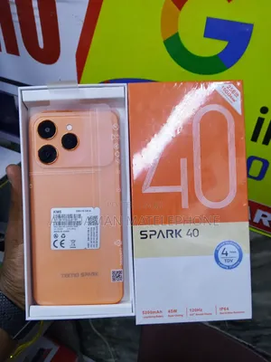 New Tecno Spark 40 256 GB Orange