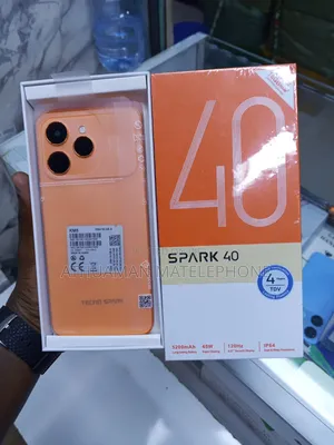 New Tecno Spark 40 256 GB Orange