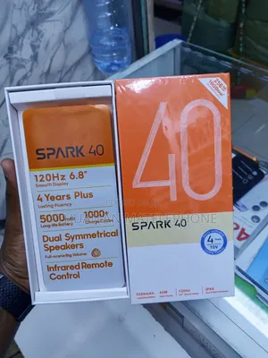 New Tecno Spark 40 256 GB Orange