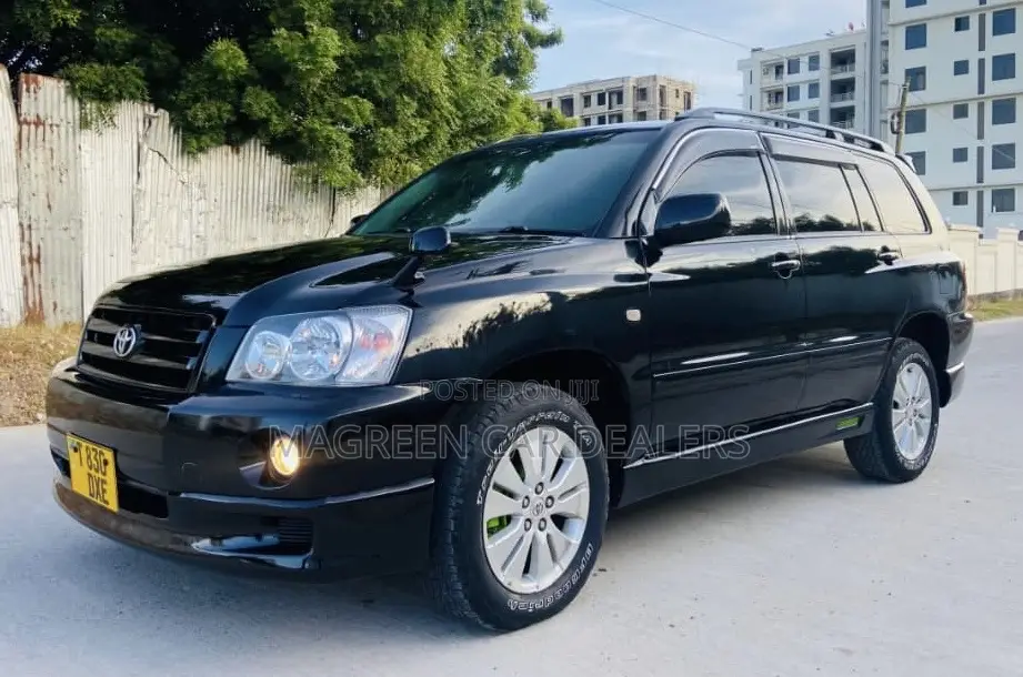 Toyota Kluger 2007 Black